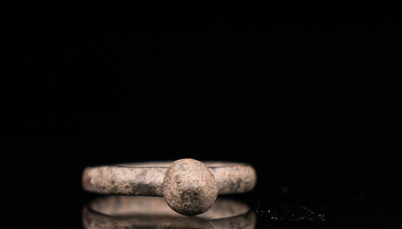 Forntida ring i brons 100-1400 AD #28