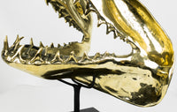 Bronsstaty - Bronsgjutning av makohaj (Isurus oxyrinchus)