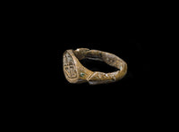 Forntida ring i brons 100-1400 AD #18