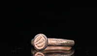 Forntida ring i brons 100-1400 AD #25