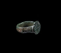 Korstågen - Ring i brons med Betlehems stjärna 1200-1400 AD